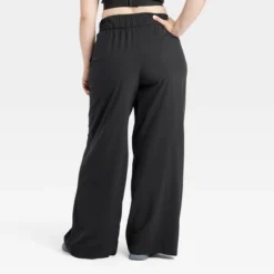 Women's Active Light High-Rise Wide Leg Pants - All In Motion™ -All In Motion GUEST 05c54bc2 d15b 4624 8937 1e86d5f90584