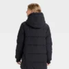 Girls' Hooded Puffer Jacket - All In Motion™ Black -All In Motion GUEST 069c0173 ca99 453e 832f 3d4819c02579