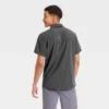 Men's Short Sleeve Woven Shirt - All In Motion™ -All In Motion GUEST 06c4f8f5 5b93 4997 9f1c 9ce5f288318c