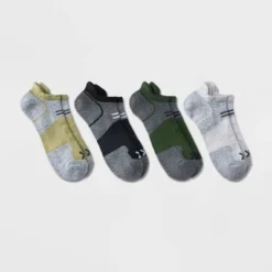 Men's Running No Show Socks 4pk - All In Motion™ 6-12 -All In Motion GUEST 0dc0f1d1 f84b 4b01 8d83 63d23114d329