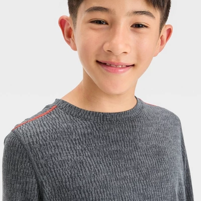 Boys' Long Sleeve T-Shirt - All In Motion™ 4 Boys' Long Sleeve T-Shirt - All In Motion™ - Image 2