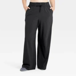 Women's Active Light High-Rise Wide Leg Pants - All In Motion™ -All In Motion GUEST 16688bfe 69fd 4d24 9a62 689c44811d32