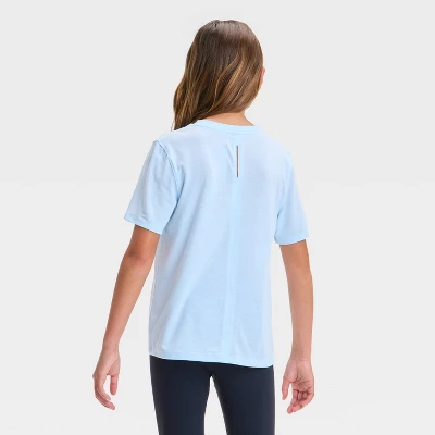 Girls' Short Sleeve Gym T-Shirt - All In Motion™ 3 Girls' Short Sleeve Gym T-Shirt - All In Motion™