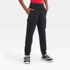 Boys' Cargo Fleece Jogger Pants - All In Motion™ -All In Motion GUEST 1ddd9962 4b0b 4127 a436 53331b472d7e
