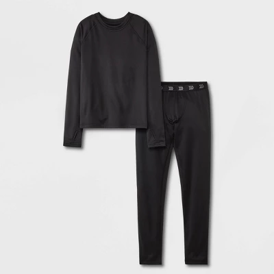 Boys' 2pk Thermal Set - All In Motion™ Gray 6 Boys' 2pk Thermal Set - All In Motion™ Gray - Image 4