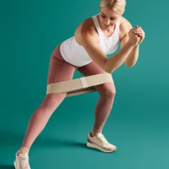 Fabric Round Hip Band Set - All In Motion™: Polyester Rubber Resistance Bands