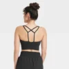 Women's Light Support Strappy Longline Sports Bra - All In Motion™ -All In Motion GUEST 22e863c9 c3a8 47e3 a18c 2cf155f22fc0
