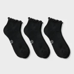 Women's Cushioned Ruffle 3pk Athletic Ankle Socks - All In Motion™ 4-10 13 Women's Cushioned Ruffle 3pk Athletic Ankle Socks - All In Motion™ 4-10 -All In Motion GUEST 256d2953 ee57 4c33 928b e8b9af8b82e1