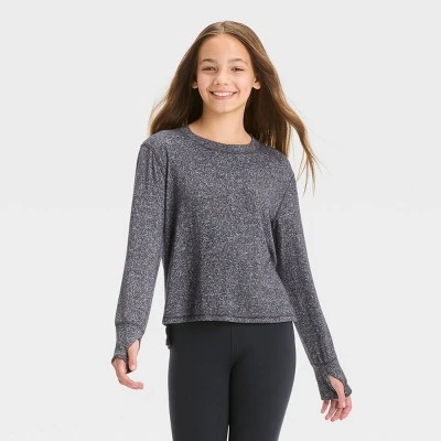 Girls' Cozy Pullover - All In Motion™ 5 Girls' Cozy Pullover - All In Motion™ - Image 3