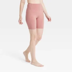 Women's Brushed Sculpt Curvy Pocket Bike Shorts 8" - All In Motion™ -All In Motion GUEST 2ce416cb b5e8 4e74 b913 8f7accad69f3