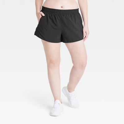 Women's Mid-Rise Run Shorts 3" - All In Motion™ 4 Women's Mid-Rise Run Shorts 3" - All In Motion™ - Image 2