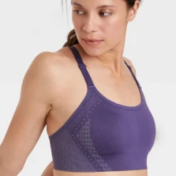 Women's High Support Seamless Bonded Sports Bra - All In Motion™ -All In Motion GUEST 319a2acc 8605 480b 8070 7840a602eda2