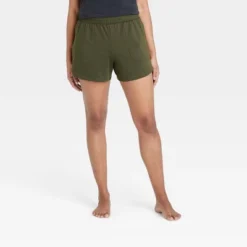 Women's Mid-Rise Knit Shorts 5" - All In Motion™ -All In Motion GUEST 33398ccd 0c0e 4a40 8c56 162beffc1643