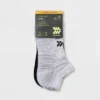 Women's Cushioned 6+1 Bonus Pack Low Cut Athletic Socks - All In Motion™ Heather Gray/Black 4-10 -All In Motion GUEST 36dede08 1e78 4974 af93 9fcc25e40658