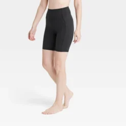 Women's Brushed Sculpt Curvy Pocket Bike Shorts 8" - All In Motion™ -All In Motion GUEST 3a3db485 0f59 4e50 b4d7 23e664820264