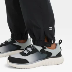 Kids' Solid Pull-On Pants - All In Motion™ Black -All In Motion GUEST 3b04becd 1d48 425e 83ad bcc37bee1cb4