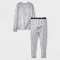 Girls' 2pk Thermal Set - All In Motion™ Gray -All In Motion GUEST 3d311841 8276 4ed2 8857 de060687d79a