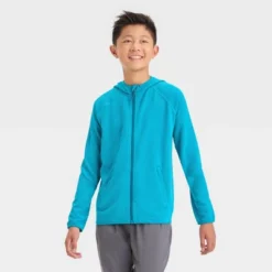 Boys' Waffle Hooded Sweatshirt - All In Motion™ -All In Motion GUEST 3eba9a7f b915 40ee 80c9 2d04b5687d2e