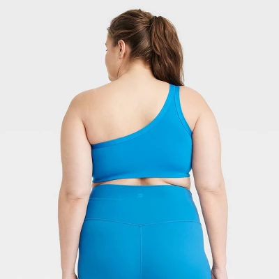 Women's Light Support Brushed Sculpt Asymmetrical Sports Bra - All In Motion™ 3 Women's Light Support Brushed Sculpt Asymmetrical Sports Bra - All In Motion™