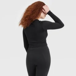 Women's Seamless Long Sleeve Crop Top - All In Motion™ -All In Motion GUEST 465f4a56 bc6d 44c6 832e e704ba8ccd6b