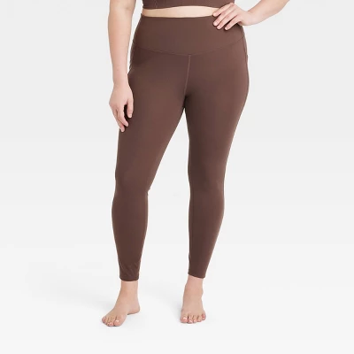 Women's Brushed Sculpt High-Rise Pocketed Leggings 28" - All In Motion™ 9 Women's Brushed Sculpt High-Rise Pocketed Leggings 28" - All In Motion™ - Image 7