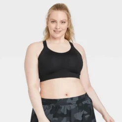 Women's High Support Embossed Racerback Run Sports Bra - All In Motion™ 15 Women's High Support Embossed Racerback Run Sports Bra - All In Motion™ -All In Motion GUEST 5267333d 65d5 45ef 9d3c 282eea4eb79a