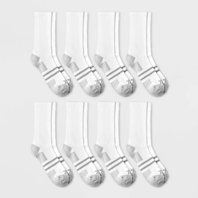 Men's Training 8pk Crew Socks - All In Motion™ 6-12 7 Men's Training 8pk Crew Socks - All In Motion™ 6-12 - Image 5