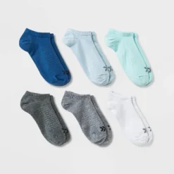 Women's Lightweight Mesh Striped L-Band 6pk No Show Athletic Socks - All In Motion™ 4-10 -All In Motion GUEST 5562a1f5 28ed 48d8 bd2e dc8908e91098