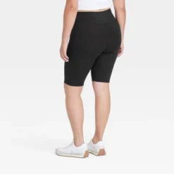 Women’s Dynamic Flex High-Rise Bike Shorts 10" - All In Motion™ Black -All In Motion GUEST 5fe519ce 14a0 444f b61e ea9ee12abc3c