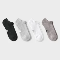 Women's Cushioned Active Practice 4pk Athletic No Show Socks - All In Motion™ 4-10 -All In Motion GUEST 66c7daab e99b 4d27 b362 2dabd9f6efd5