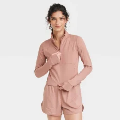 Women's 1/2 Zip Jacket - All In Motion™ -All In Motion GUEST 6df6530a 1336 4267 a8ce b1d137ca50ea