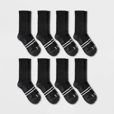 Men's Training 8pk Crew Socks - All In Motion™ 6-12 5 Men's Training 8pk Crew Socks - All In Motion™ 6-12 - Image 3