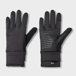 Men's Powerstretch Gloves - All In Motion™ Black -All In Motion GUEST 78955e1c 046e 4ba4 a301 2926d6dbe5d7