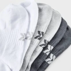 Women's Lightweight Lattice 6pk Low Cut Socks - All In Motion™ White/Gray/Black 4-10: Arch Support, Reinforced Heel & Toe -All In Motion GUEST 7d1f49c7 281a 4bb4 9509 416594c718ec