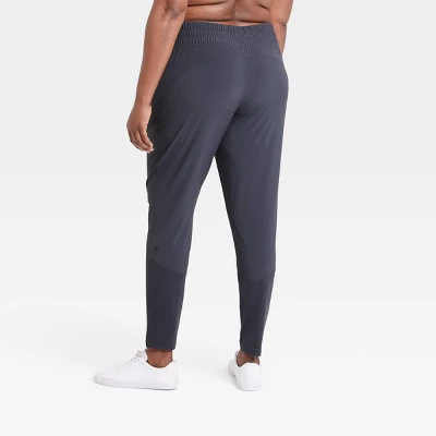 Women's Tapered Stretch Woven Mid-Rise Pants - All In Motion™ 5 Women's Tapered Stretch Woven Mid-Rise Pants - All In Motion™ - Image 3