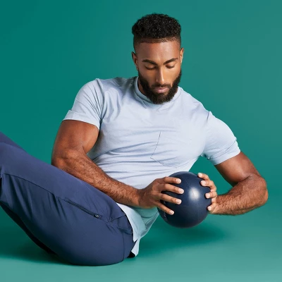 Medicine Ball 10lbs - Blue - All In Motion™: PVC Shell, Sand Fill 3 Medicine Ball 10lbs - Blue - All In Motion™: PVC Shell, Sand Fill