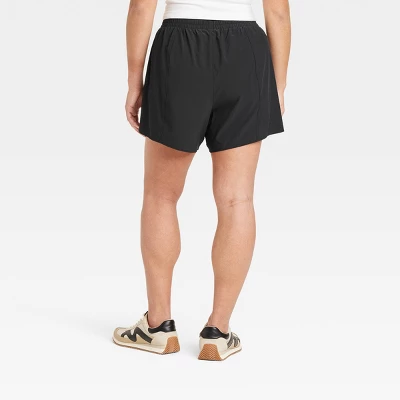 Women's Flex Woven High-Rise Shorts 5" - All In Motion™ 5 Women's Flex Woven High-Rise Shorts 5" - All In Motion™ - Image 3
