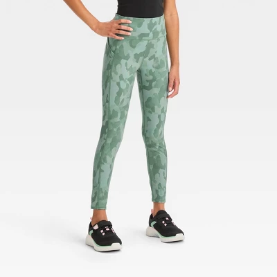 Girls' Performance Pocket Leggings - All In Motion™ 5 Girls' Performance Pocket Leggings - All In Motion™ - Image 3