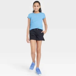 Girls' Soft Gym Shorts - All In Motion™ -All In Motion GUEST 9127d385 f004 4327 8f9e 54d6d5c2905a