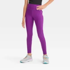 Girls' Cozy Pocket Leggings - All In Motion™ -All In Motion GUEST 93e2235a 5837 4776 bd98 6078e60eb145