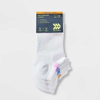 Women's 6+1 Bonus Pack Structure No Show Socks - All In Motion™ Gray 4-10 4 Women's 6+1 Bonus Pack Structure No Show Socks - All In Motion™ Gray 4-10 - Image 2