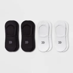 Women's Extended Size Lightweight 4pk Liner Athletic Socks - All In Motion™ 8-12 -All In Motion GUEST 963a453c e0a8 49e6 974c bc2626e00fcb