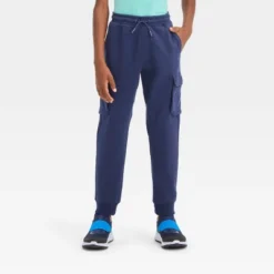 Boys' Cargo Fleece Jogger Pants - All In Motion™ -All In Motion GUEST 96d7b59e b7f8 4cb3 ac85 9c4b541cc2eb