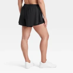 Women's Woven High-Rise Flutter Shorts 3" - All In Motion™ -All In Motion GUEST 982ca8fe 8e88 4d1b 8b22 106b672755fd