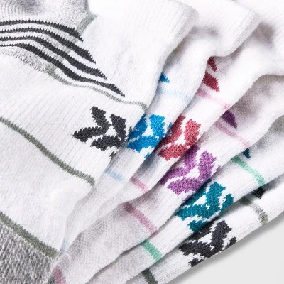 Women's 6pk Cushioned Mesh Finish Line Fashion No Show Athletic Socks - All In Motion™ 4-10 4 Women's 6pk Cushioned Mesh Finish Line Fashion No Show Athletic Socks - All In Motion™ 4-10 - Image 2