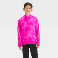 Boys' Fleece Hooded Sweatshirt - All In Motion™ -All In Motion GUEST 9c527210 65b3 4427 a19a 401605258613