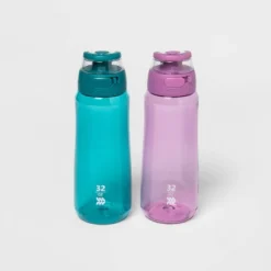 32oz Plastic Water Bottle 2pk - All In Motion™ 8 32oz Plastic Water Bottle 2pk - All In Motion™ -All In Motion GUEST 9ef51578 226a 4f5c b33a 4ef0f40060ff
