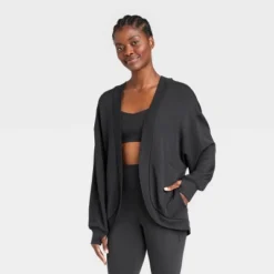 Women's French Terry Cardigan - All In Motion™ -All In Motion GUEST a51a2ab7 58a1 45a1 8938 b1979f29deea