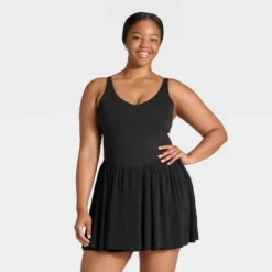 Women's Knit Plisse Active Dress - All In Motion™ -All In Motion GUEST a8e55e2d d04b 4b95 9037 fe6771530abe