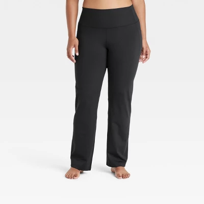 Women's Dynamic Flex High-Rise Pocketed Straight Leg Pants - All In Motion™ 4 Women's Dynamic Flex High-Rise Pocketed Straight Leg Pants - All In Motion™ - Image 2